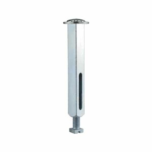 Bever wisselstift 8 mm – Verzinkt – 60 mm – Met schroef