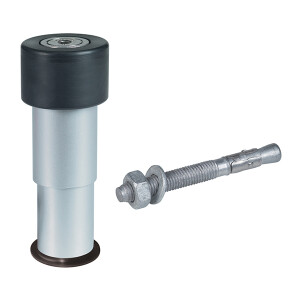 Locinox GATESTOP poortstop met stootrubber