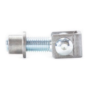 Comunello M20 poortscharnier – Met inlasmoer – 100 mm – Elektrolytisch verzinkt