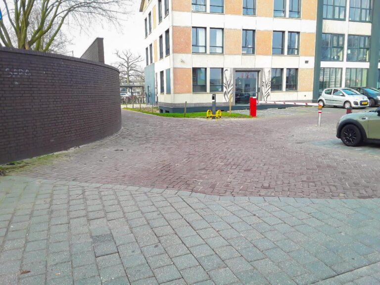 Afsluiting parkeerplaats met Comunello Kit LIMIT 500