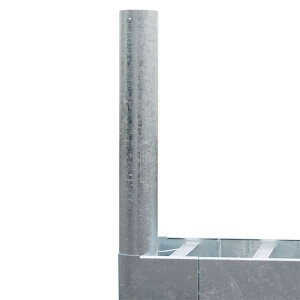 Prefab modulair verkeerseiland – Rampaal – Volbad verzinkt – Ø159 mm – H=1200 mm