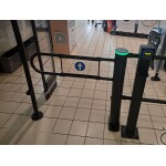Scan&Go Basic - Ticketscannerzuil voor voetgangers - 100 x 80 x 1680 mm
