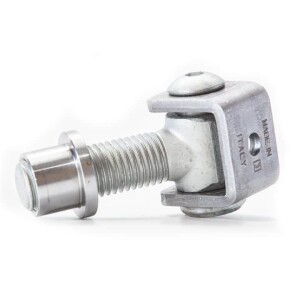 Comunello M20 poortscharnier – Volbad verzinkt – Met inlasmoer – 100 mm