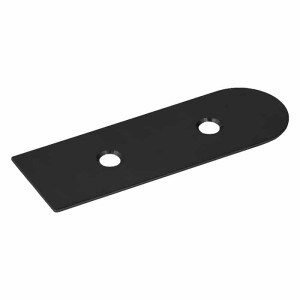 Taatsdeur scharnier – Afdekplaatje B-Twist – Zwart