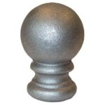 EuroFer paalkop met bol en ronde voet PK584-PK581-PK582-PK583