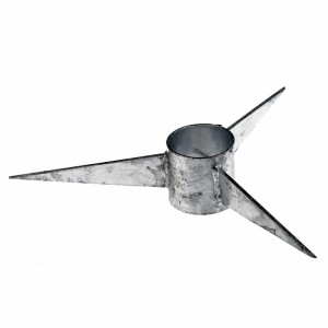 Roterende puntenkam – 50 mm – 3 aangelaste punten – Lengte punt 90 mm