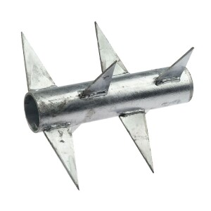 Roterende puntenkam – 230 mm – 8 aangelaste punten – Lengte punt 90 mm