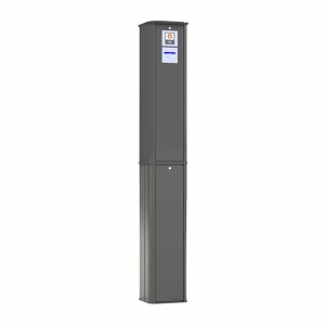 Scan&Go Pro – Ticketprinterzuil voor vrachtwagens – 358 x 340 x 2360 mm