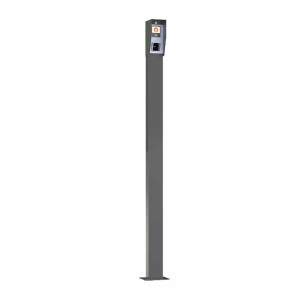 Scan&Go Pro – Ticketscannerzuil voor vrachtwagens – 140 x 100 x 2360 mm