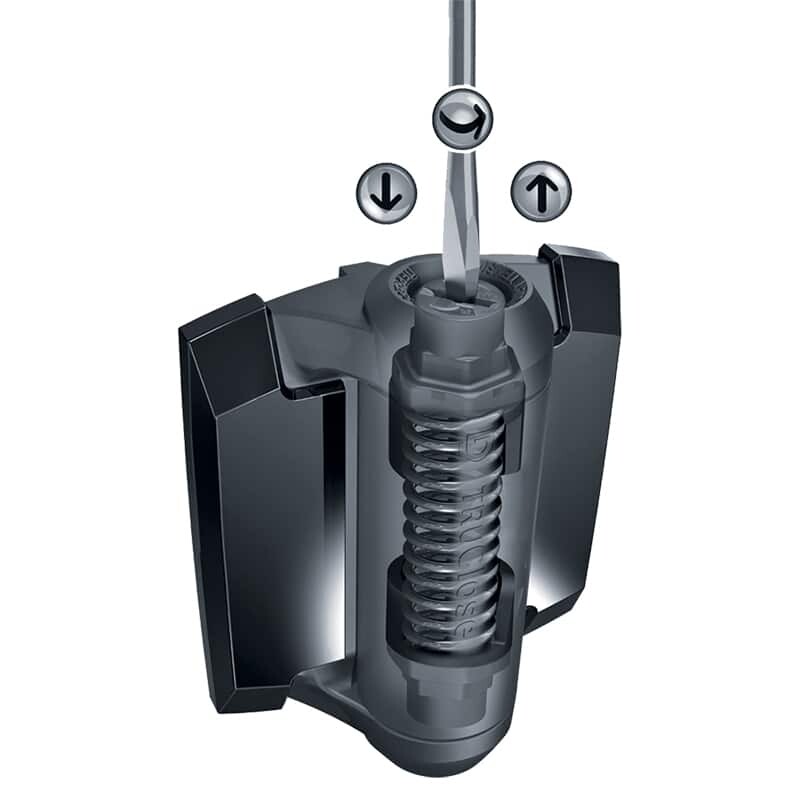 D&D TruClose Regular zelfsluitende scharnier – Voor metalen poorten – 30 kg