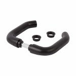 Locinox klinkstel – Zwart geanodiseerd aluminium – 60 mm krukstift