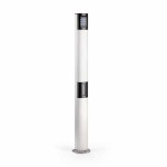 Comunello MAST 100 TWIN aluminium fotocelstaander – Voor DART fotocel – H= 100 cm
