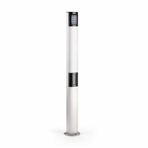 Comunello MAST 100 TWIN aluminium fotocelstaander – Voor DART fotocel – H= 100 cm