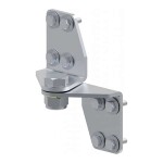 FAC Radius Corner Gate scharnier – Elektrolytisch verzinkt (Per stuk)