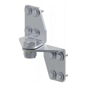 FAC Radius Corner Gate scharnier – Elektrolytisch verzinkt (Per stuk)