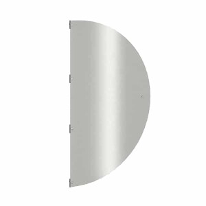 Locinox afschermplaat SHROUD-SA – Aluminium halve maan afschermplaat