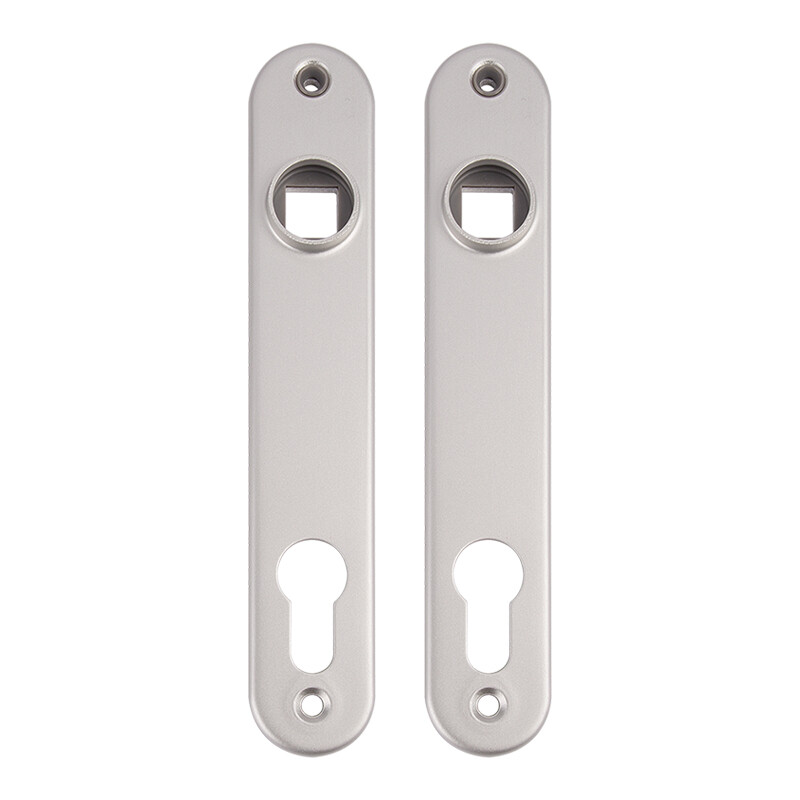 Locinox aluminium deurschild - Voor insteeksloten - Aluminium - Set (2 stuks)