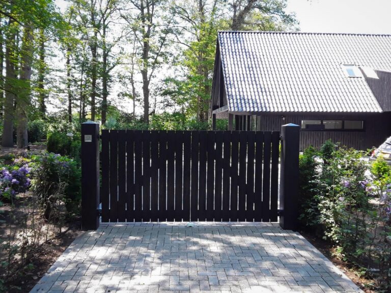 Poort automatiseren met de lineaire poortopener HINDI EVO van Fadini