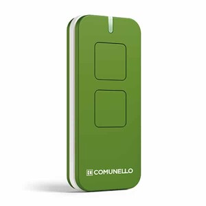 Comunello Victor handzender – 2-kanaals – Rolling code – Groen
