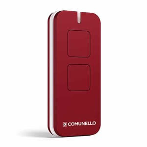 Comunello Victor handzender – 2-kanaals – Rolling code – Rood