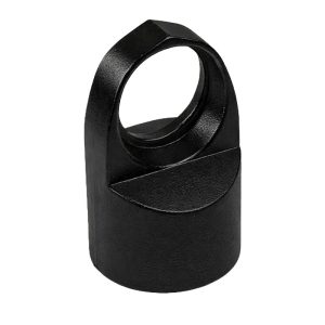 Doorvoerkop – Aluminium – 60 x 42 mm – RAL 9005