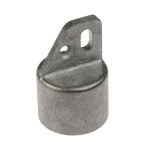 Einddop aluminium – 42 mm