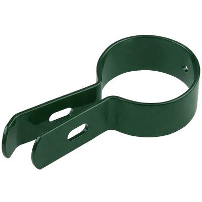 LLE606009 Eindbeugel langlip voor dubbelstaafmat bevestiging – Verzinkt – 60 mm – RAL 6009