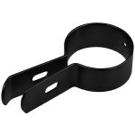 LLE609005 Eindbeugel langlip voor dubbelstaafmat bevestiging – Verzinkt – 60 mm – RAL 9005