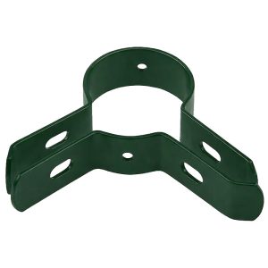 Hoekbeugel langlip voor dubbelstaafmat bevestiging – Verzinkt – 60 mm – RAL 6009
