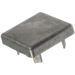 Paalkap vierkant – Aluminium
