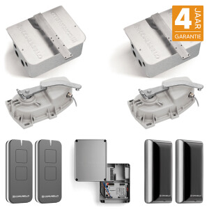 Comunello Kit EAGLE ondergrondse poortopener – Motorbak HDG – 230 V