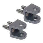 Locinox BOLTON-U opschroefbaar U-oor - Met QUICK-FIX bevestiging - Set (2 stuks)