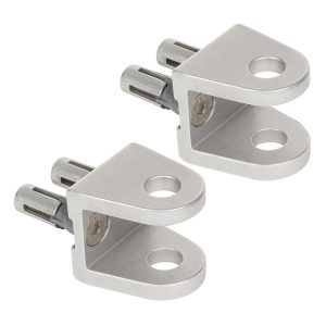 Locinox BOLTON-U opschroefbaar U-oor M12 – Met QUICK-FIX bevestiging – ALUM – Set (2 stuks)