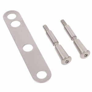 Locinox LOCK.GUIDE geleidingsplaat – Voor poortkaders van 40-100 mm – Profiel 40 – 60 mm