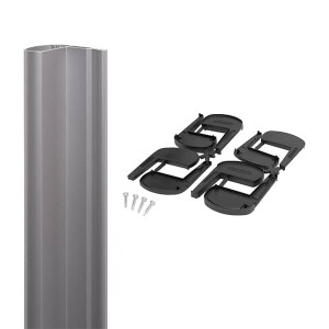 Locinox uitvulprofiel – Voor MAG3000 en MAGMAG3000 magneetsloten – Zilver
