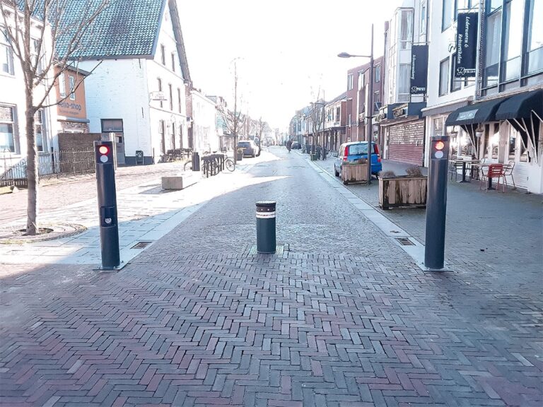 Stadscentrum afsluiten met Fadini TALOS bollards