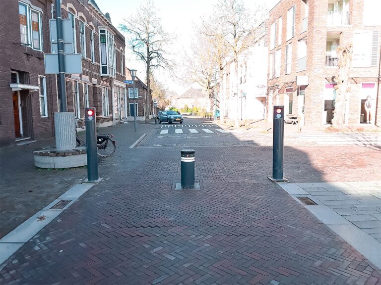 Stadscentrum afsluiten met Fadini TALOS bollards
