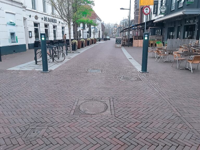 Stadscentrum afsluiten met Fadini TALOS bollards