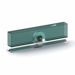 Wiel met ronde groef Ø20 mm - 80 mm - Enkel gelagerd 1