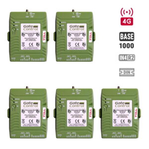 Set van 5x TELL 4G GSM module Gate Control BASE 1000 – 1000 gebruikers (ACTIE)