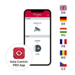 TELL 4G GSM module Gate control PRO inclusief app 20 gebruikers