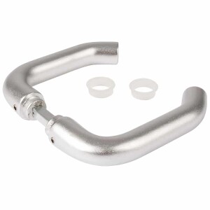 Locinox 3006D-H klinkstel – Stiftlengte 120 mm – Geanodiseerd aluminium – Voor insteeksloten