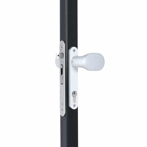 Locinox 3006PAD klinkstel met afgeronde hoeken – Geanodiseerd aluminium – Vaste en/of roterende werk
