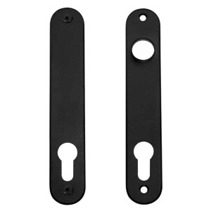 Locinox 3025-HYB-BLIND afdekplaten voor insteeksloten – Aluminium – Zwart of zilver – Set (2 stuks)