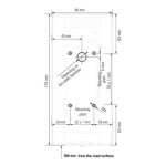 Optex OVS-01GT voertuig detectie sensor - Voor slagbomen, poorten & deuren - IP 65