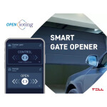 TELL OPEN.ioting Smart Gate Opener - Poort openen met app - Voor poorten, garagedeuren & slagbomen