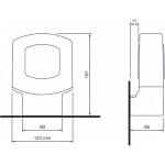 Fadini ZERO.L flitslicht - 230V 24V AC DC 3