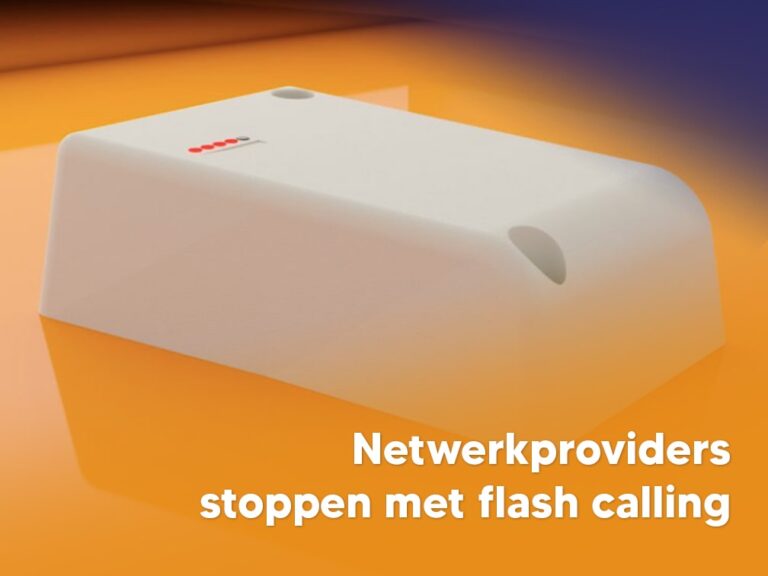 Intratone: "Netwerkproviders stoppen met flash calling."