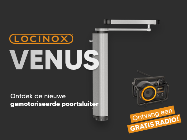 Ontdek de nieuwe poortsluiter van Locinox: de VENUS!