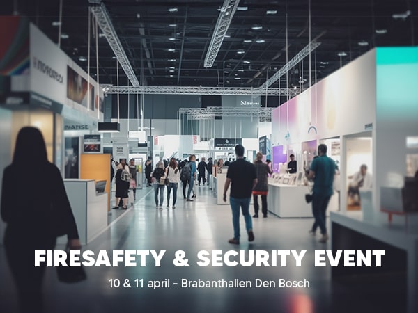 Bezoek ons op het FireSafety & Security Event
